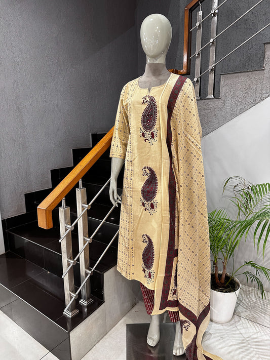 Premium Daily Wear Churidar Set