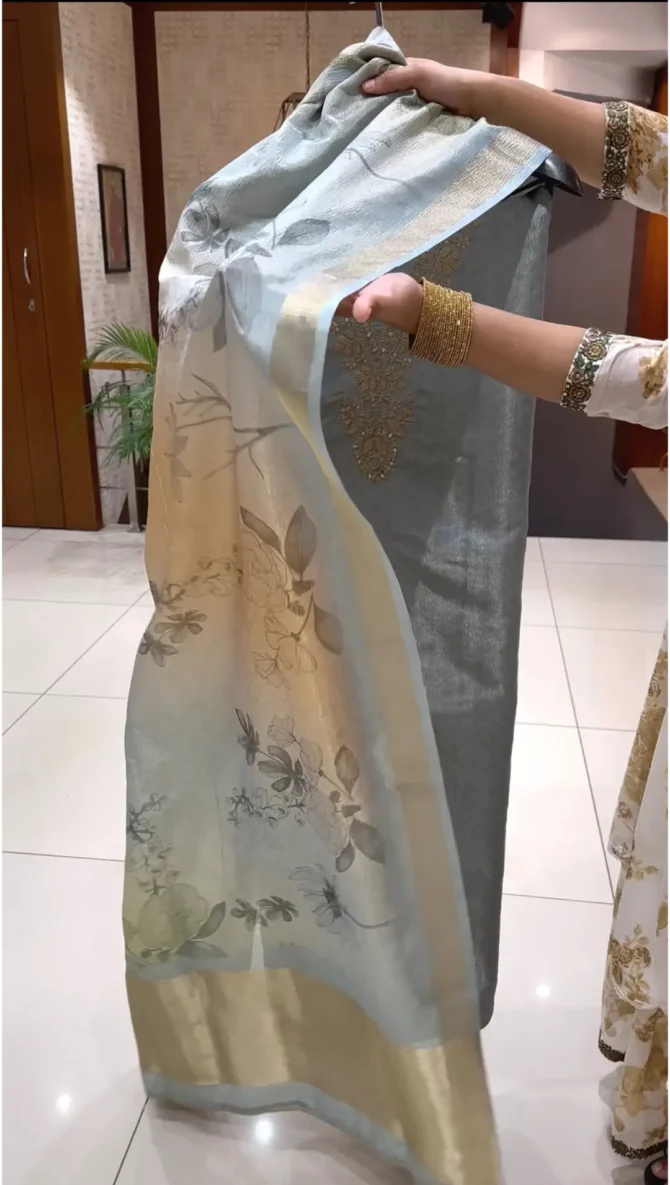 Elegant Tussar Silk Churidar Fabric: A Symbiosis of Style and Comfort
