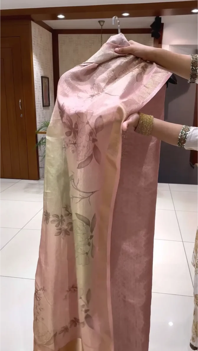 Elegant Tussar Silk Churidar Fabric: A Symbiosis of Style and Comfort
