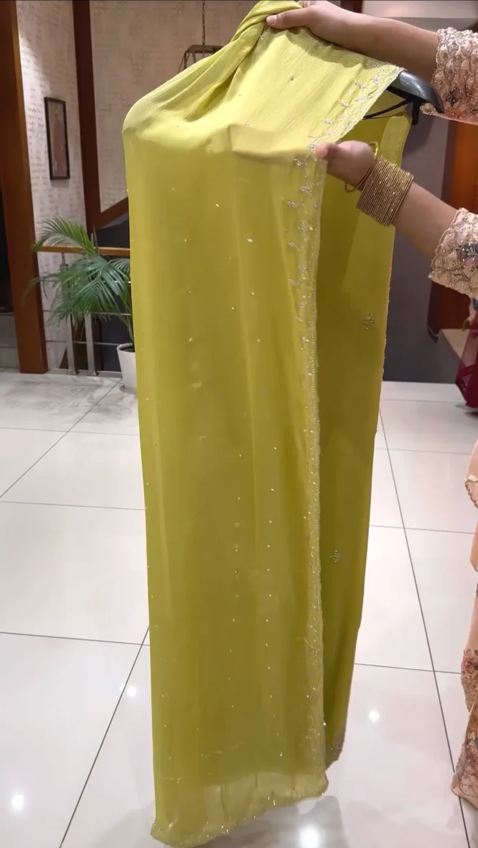 Elegance Redefined: Chinon Fabric Salwar Suit