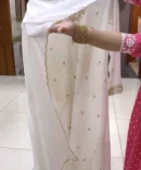 Elegant White Chiffon Anarkali for Any Occasion