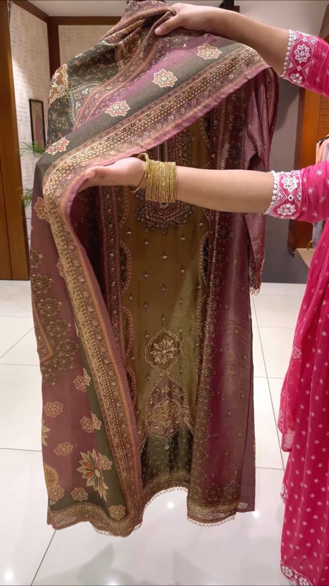 Elevate Your Ethnic Wardrobe with Our Stunning Pink Churidar Set