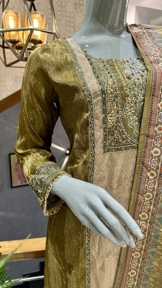 Elegant Mustard Colour Churidar: A Festive Must-Have
