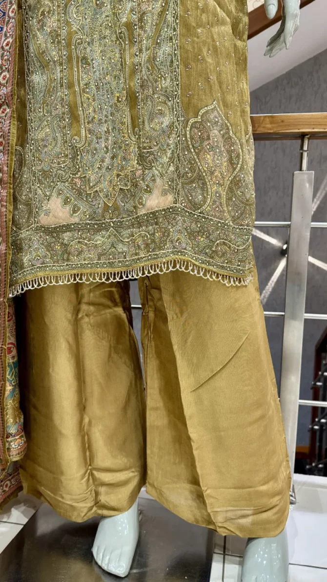 Elegant Mustard Colour Churidar: A Festive Must-Have