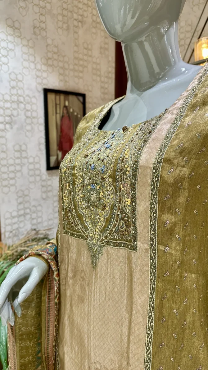 Elegant Mustard Colour Churidar: A Festive Must-Have