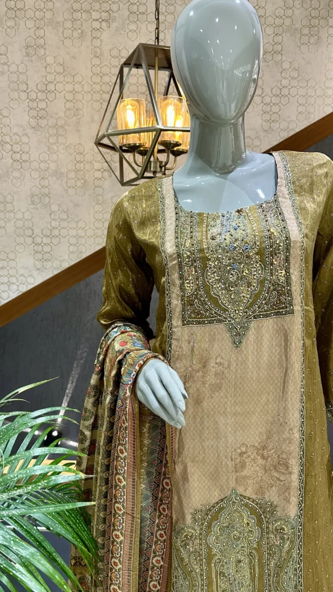 Elegant Mustard Colour Churidar: A Festive Must-Have