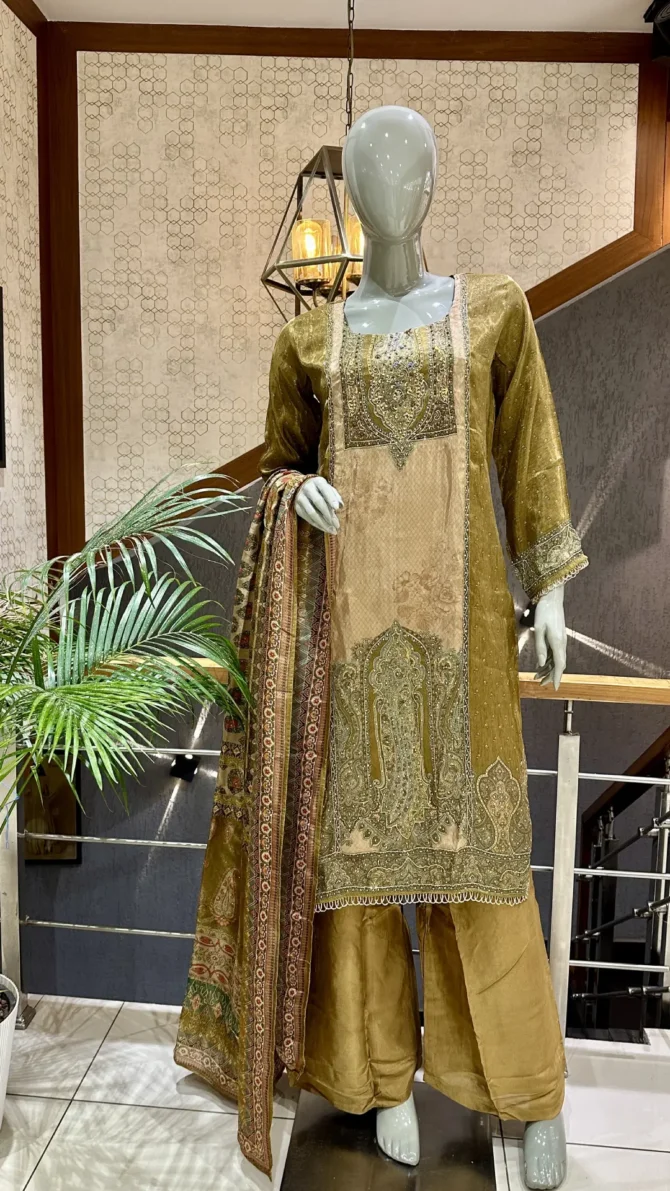 Elegant Mustard Colour Churidar: A Festive Must-Have