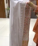 Elegance Redefined: Digital Printed Organza Fabric Ensemble