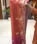 Elegant Lavender Churidar Set with Organza Dupatta